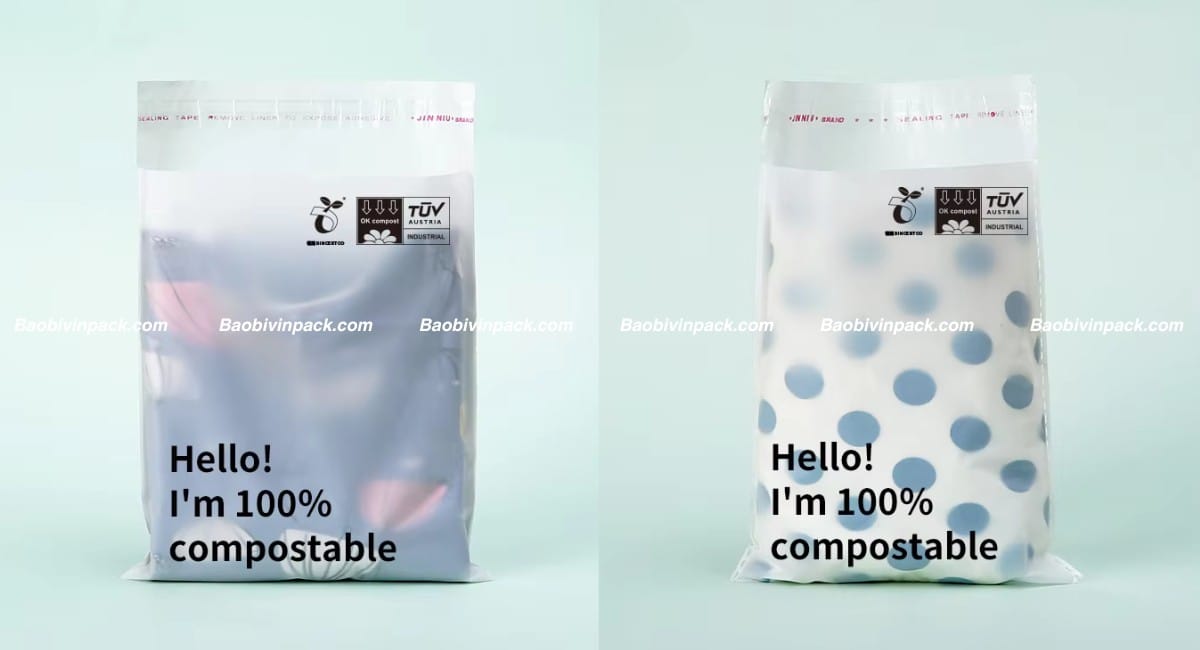 Túi băng keo dán miệng tự hủy