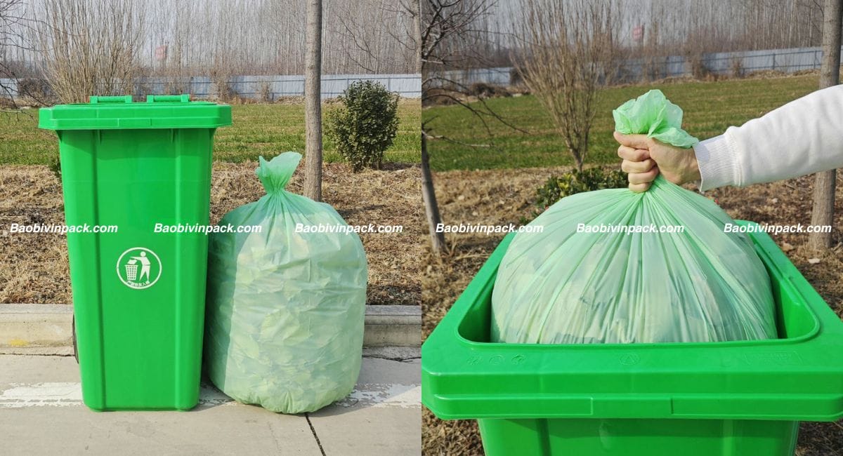 Túi đựng rác tự hủy công nghiệp