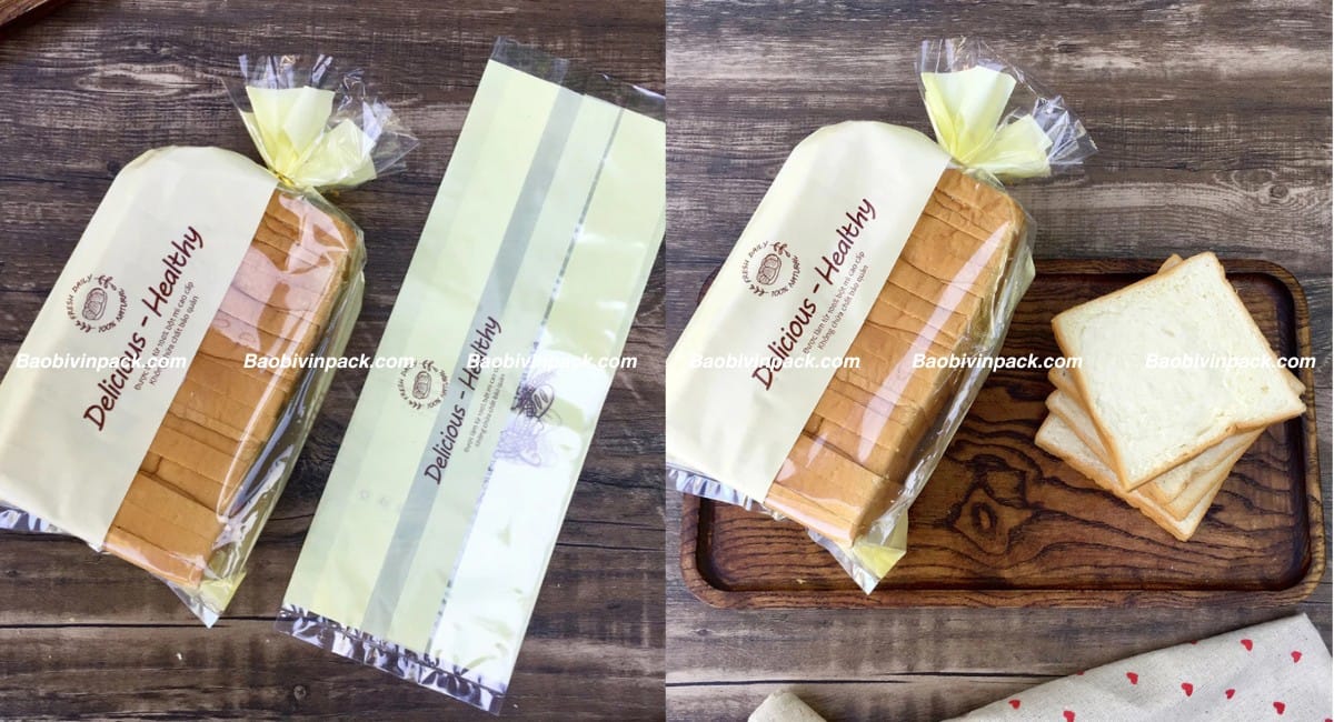 Túi xếp hông tự hủy đựng bánh mì