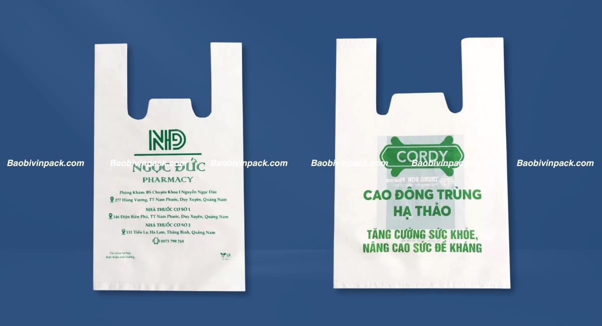 Túi xốp tự hủy nhà thuốc