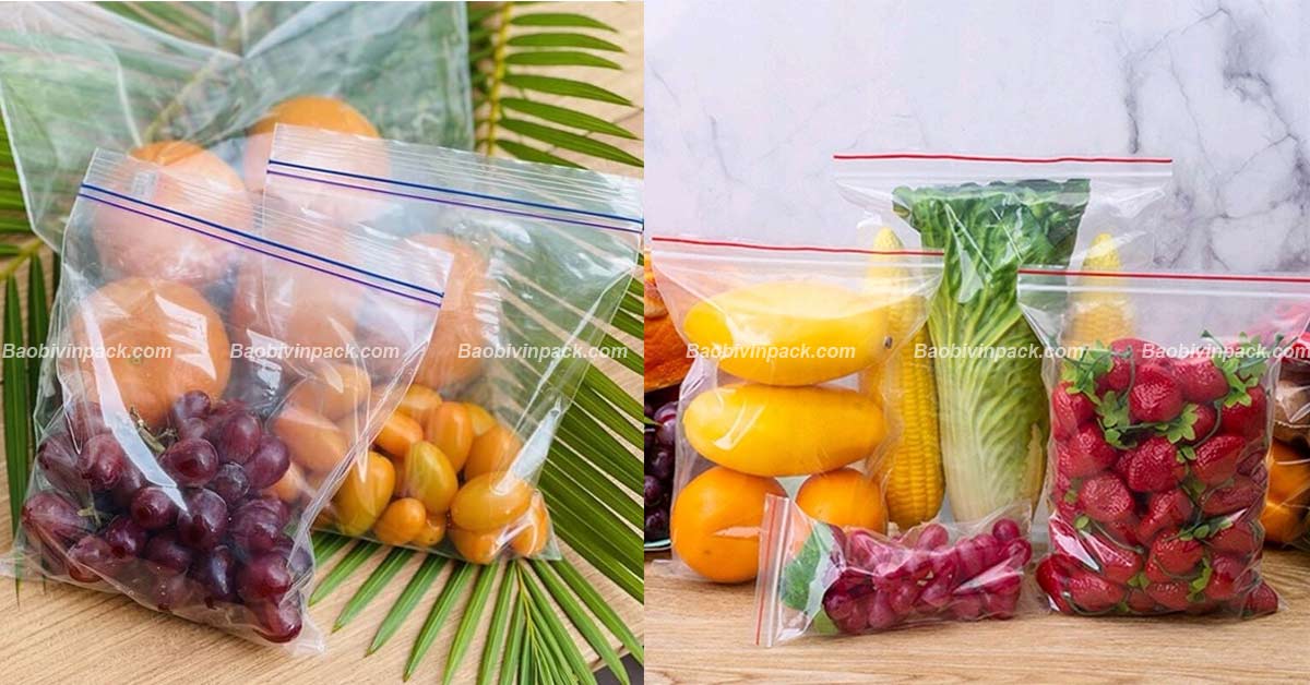 Túi zipper  tự hủy sinh học Vinpack