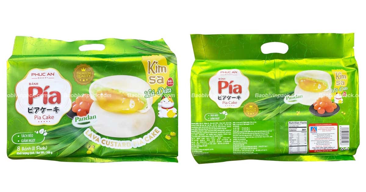 Công dụng của bao bì bánh pía