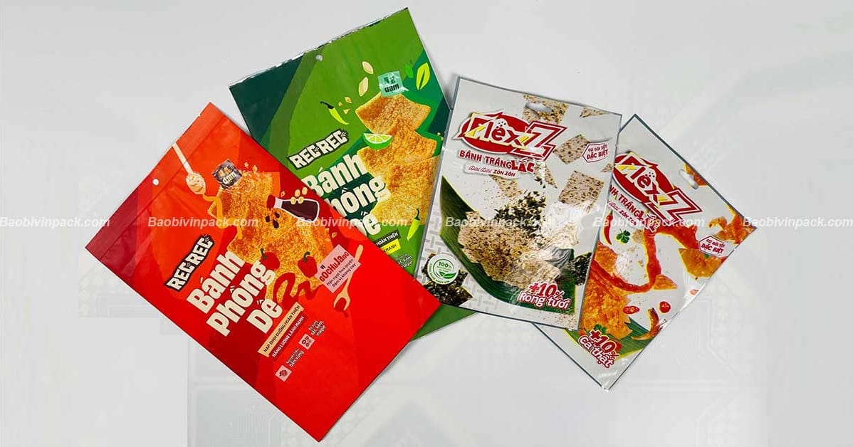 Kỹ thuật in ấn bao bì bánh tráng