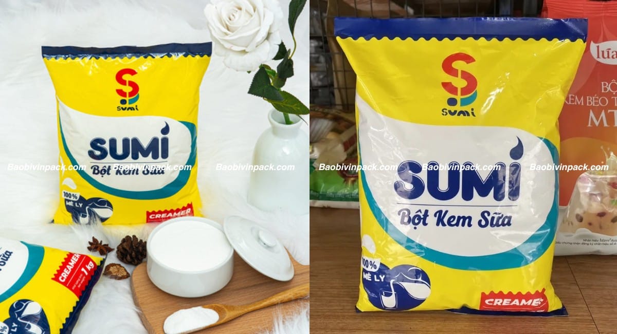 Bao bì bột sữa