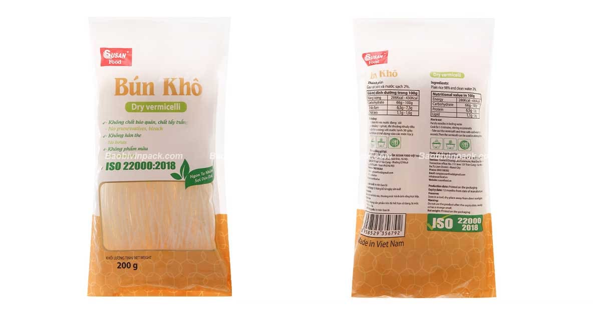 Bao bì bún khô