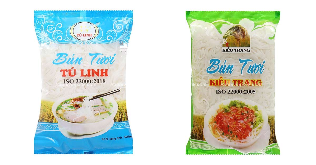 Bao bì bún tươi Vinpack
