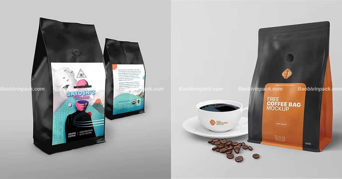 Một số mẫu thiết kế bao bì cà phê đẹp, ấn tượng tại Vinpack