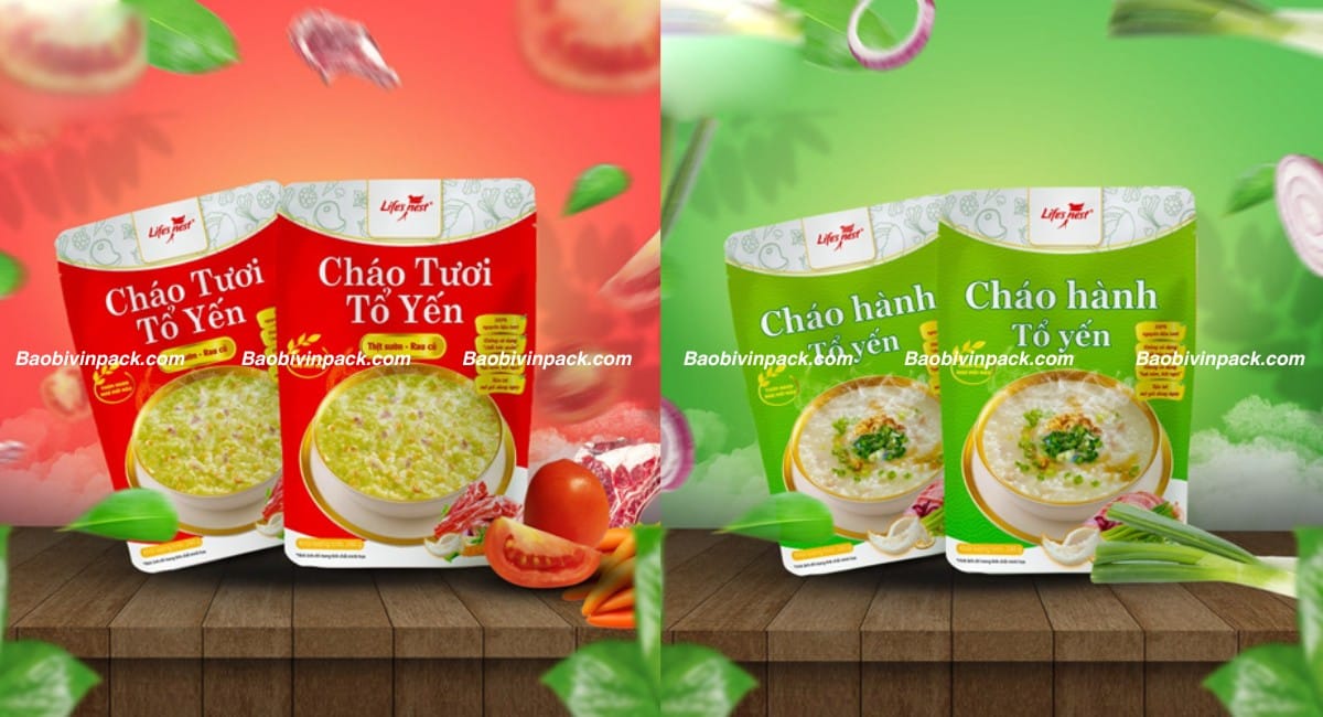 Bao bì cháo tươi