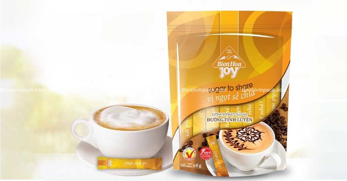 Kích thước bao bì đường que 