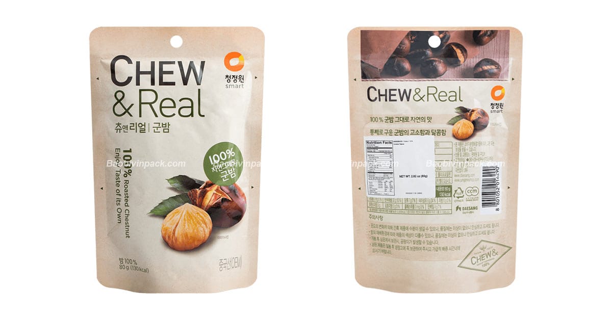 Bao bì hạt dẻ Vinpack