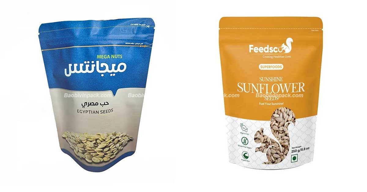 Ứng dụng của bao bì hạt dưa trong thực tế