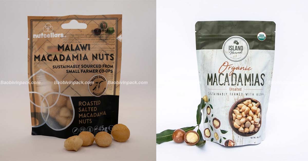 Bao bì hạt macca Vinpack