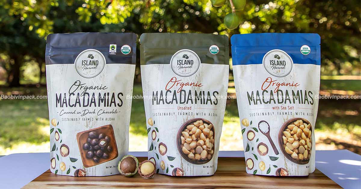 Bao bì hạt macca Vinpack