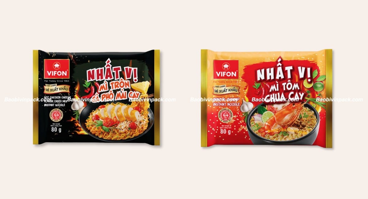 Bao bì mì gói