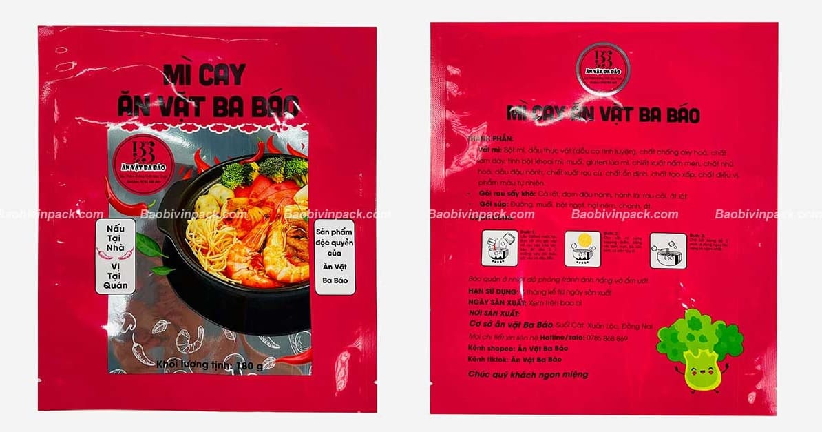 Bao bì mì gói là gì?