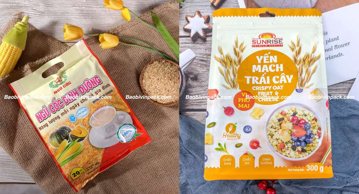 Mẫu bao bì ngũ cốc