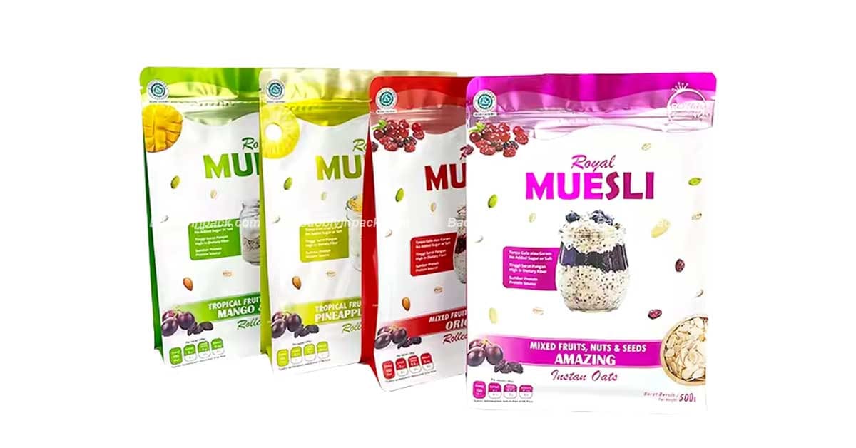 Một số mẫu bao bì ngũ cốc đẹp