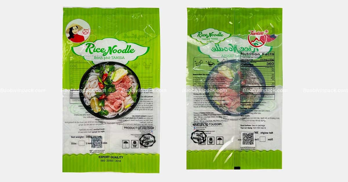 Bao bì phở khô là gì?