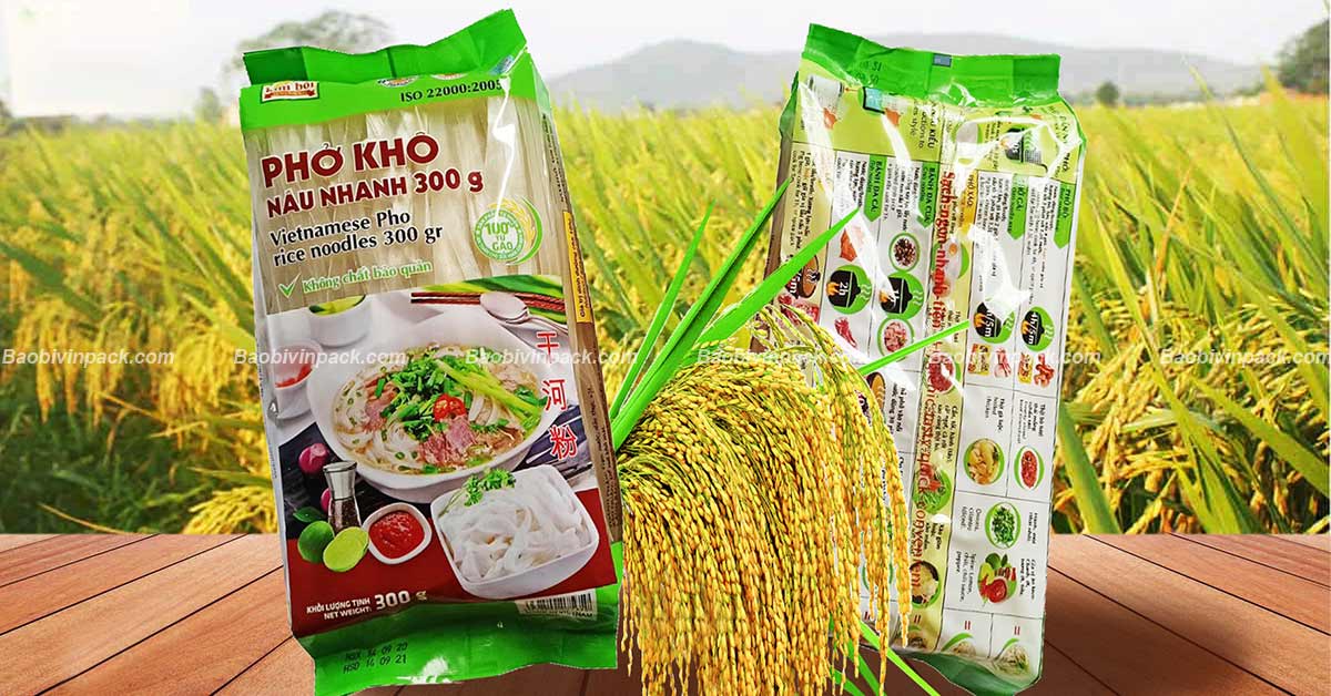 Bao bì phở khô Vinpack