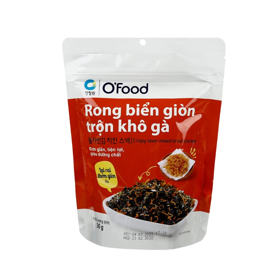 Bao bì rong biển sấy