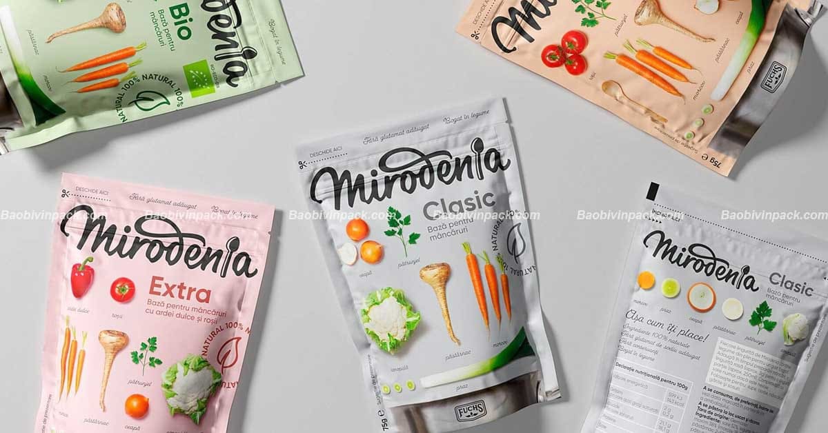 Phương pháp in ấn bao bì trái cây sấy