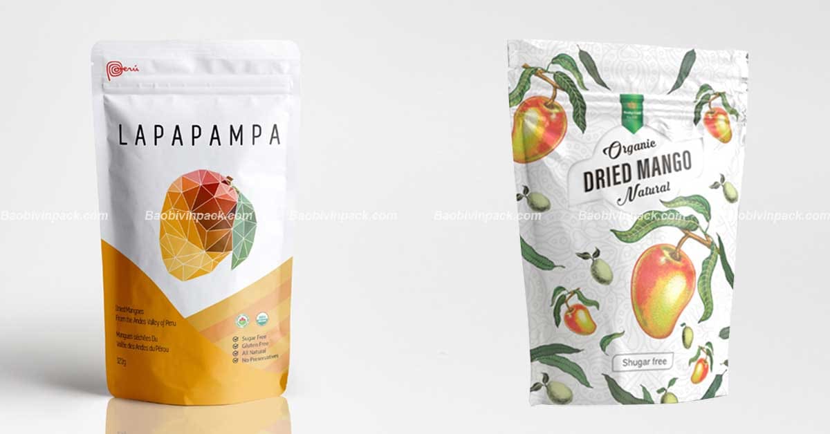 Ưu điểm của bao bì xoài sấy dẻo