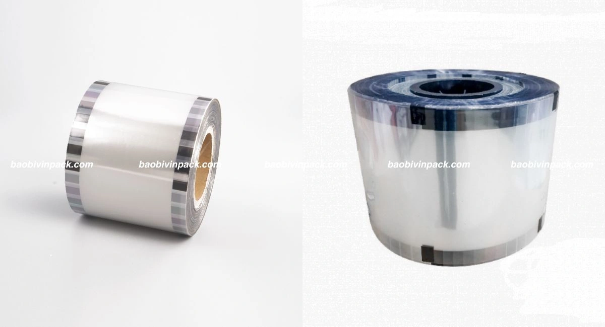 Cuộn màng ép ly trong