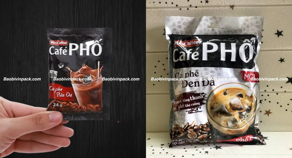 Loại bao bì cà phê hòa tan