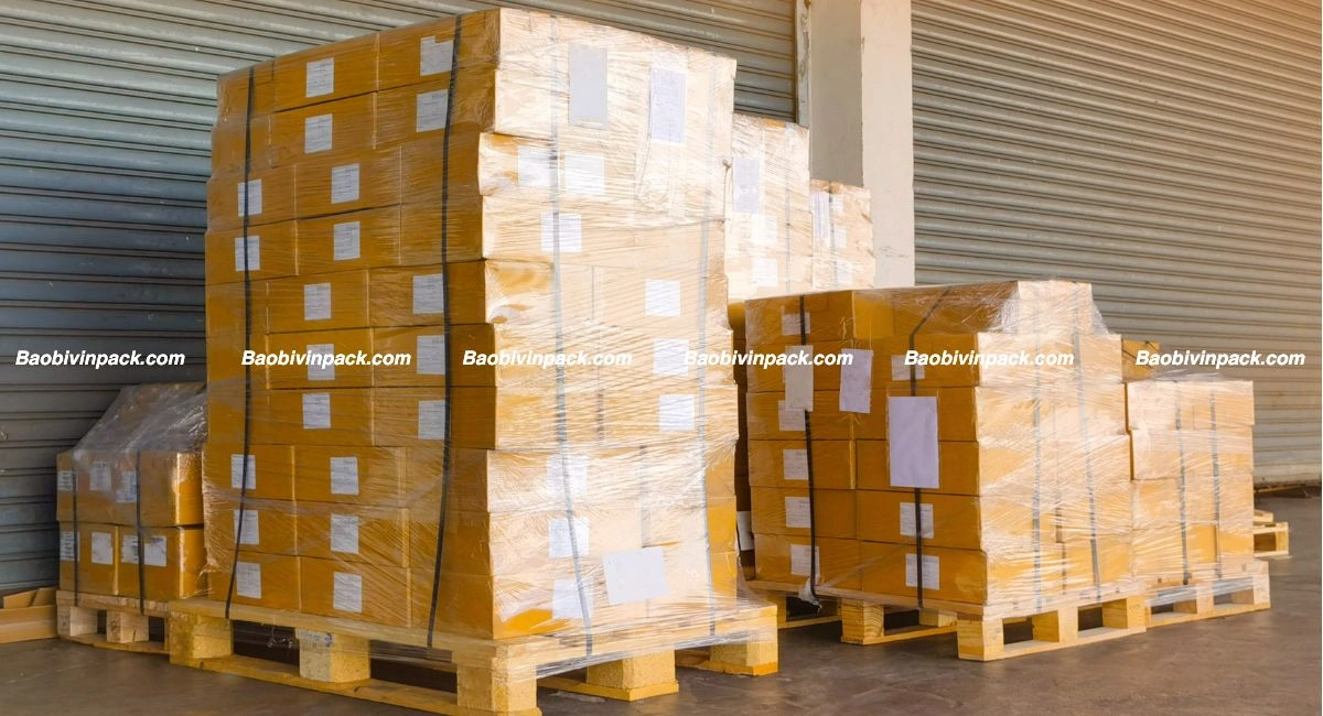 Lợi ích khi sử dụng màng PE quấn pallet