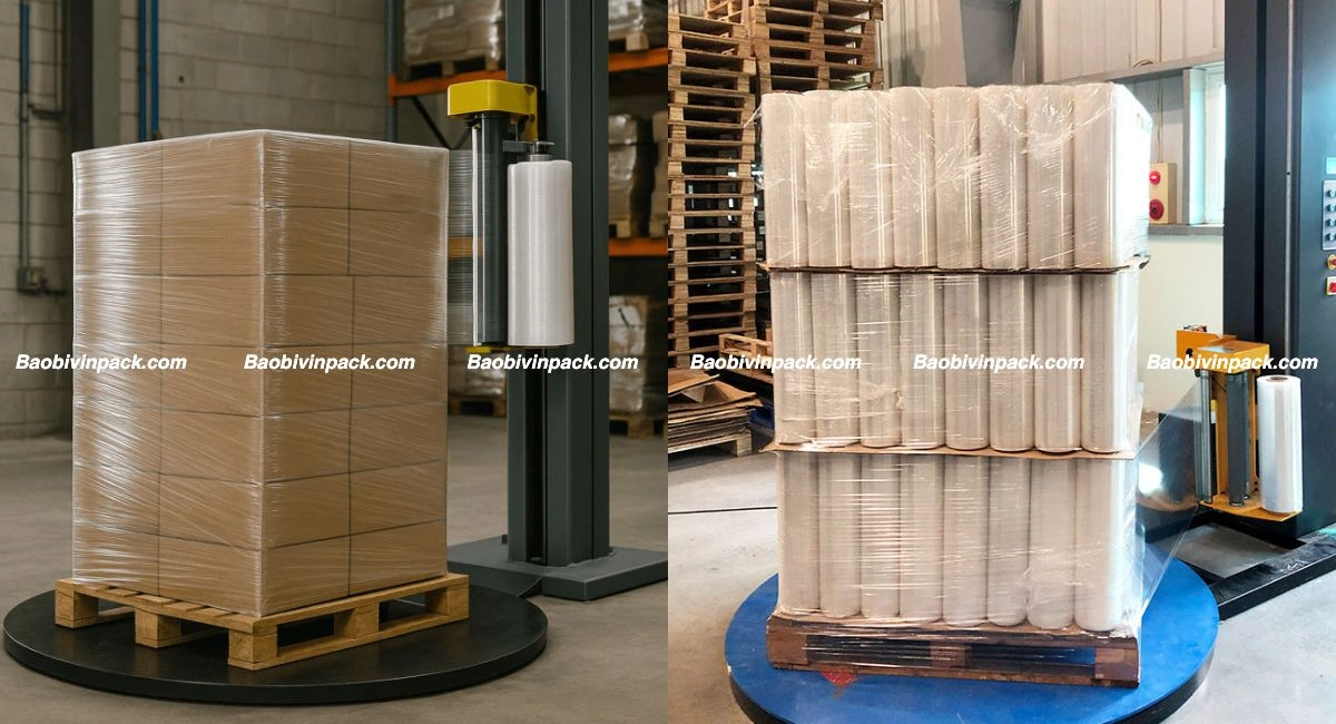 Màng PE quấn máy