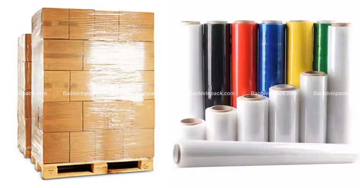 Chất liệu của màng PE quấn pallet