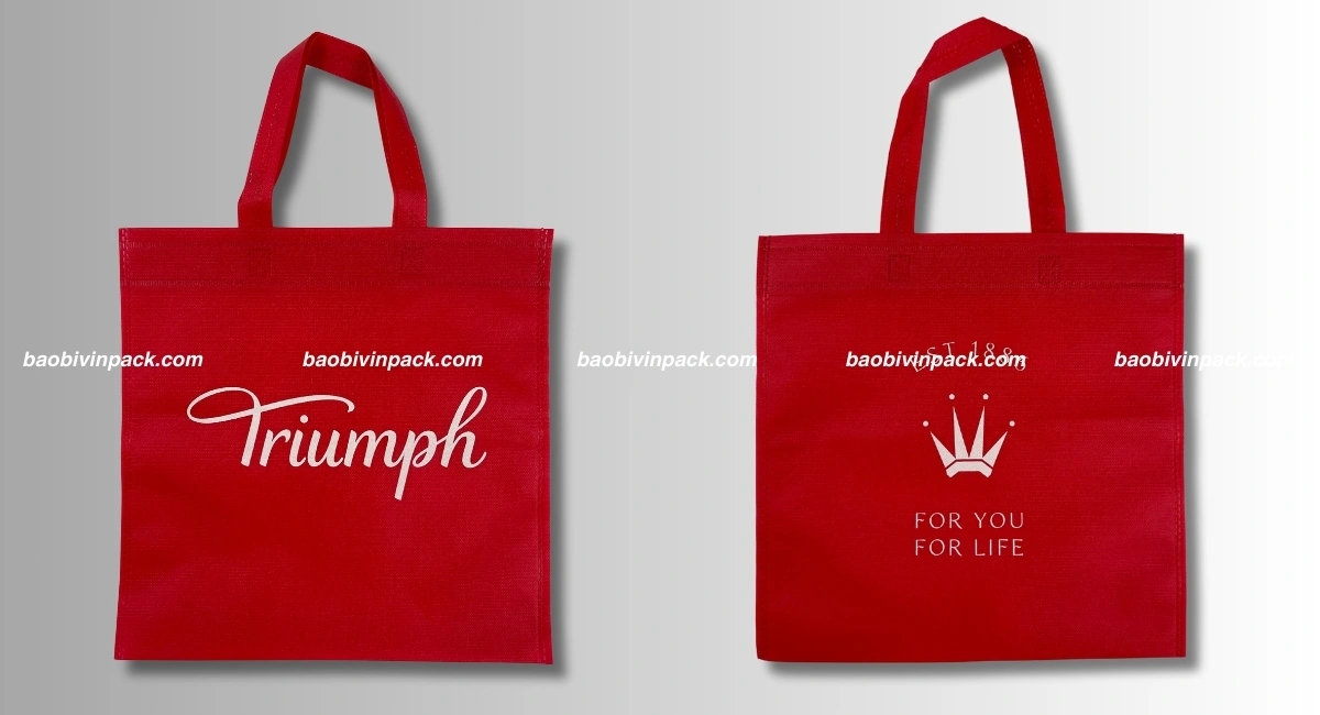 Mẫu thiết kế túi vải đựng quần áo ấn tượng