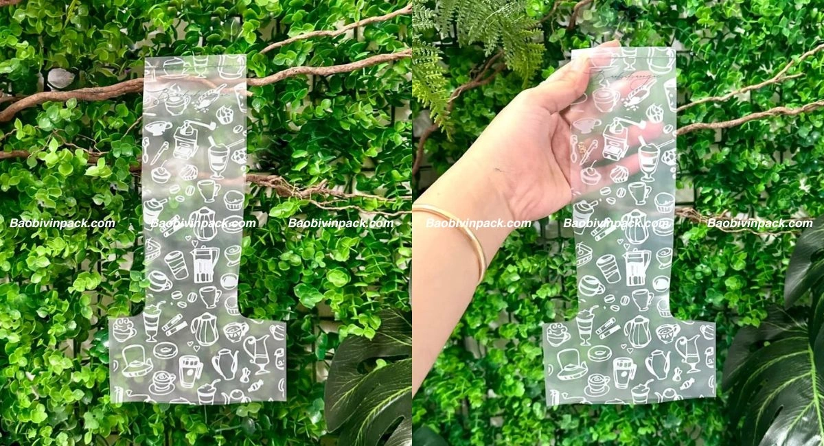 Mẫu túi chữ T đựng ly in ấn đẹp