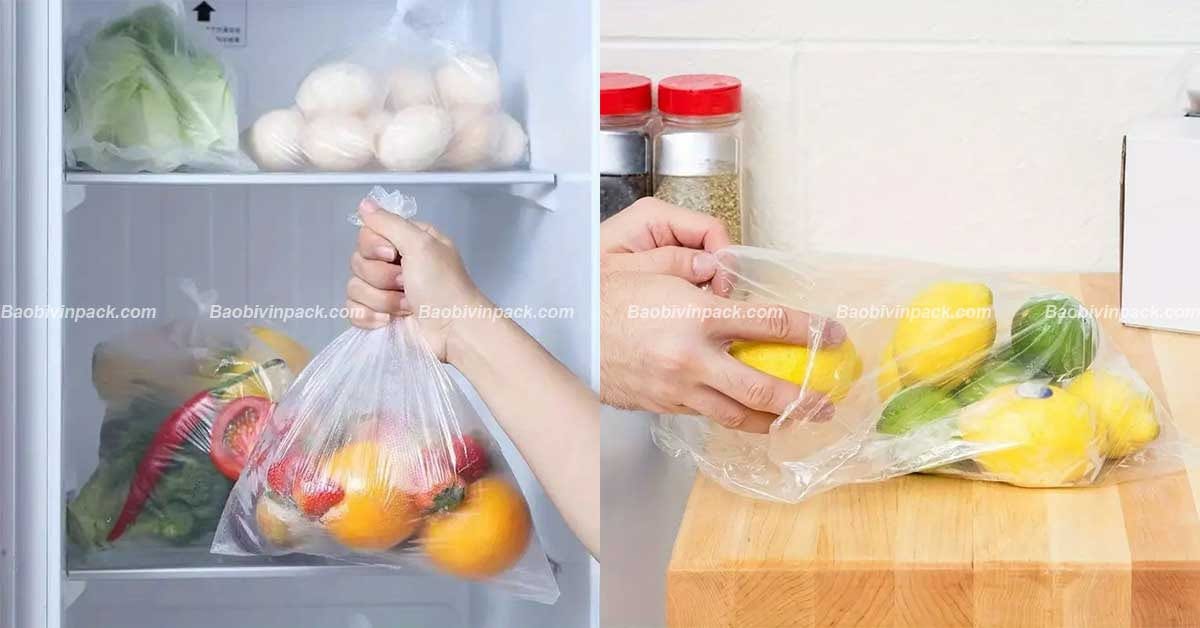 Sử dụng túi đựng thực phẩm đúng mục đích, tránh nhiệt cao, bảo quản nơi khô ráo, không tái dùng túi thực phẩm sống và luôn đóng kín túi