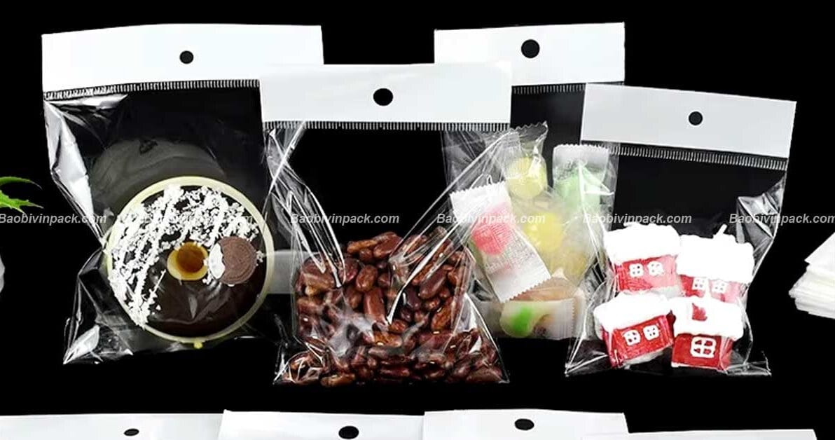 Túi dán miệng OPP màng ngọc - 15