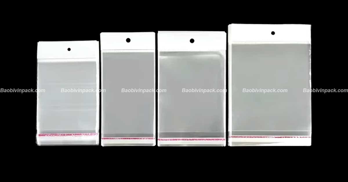 Túi dán miệng OPP màng ngọc - 16