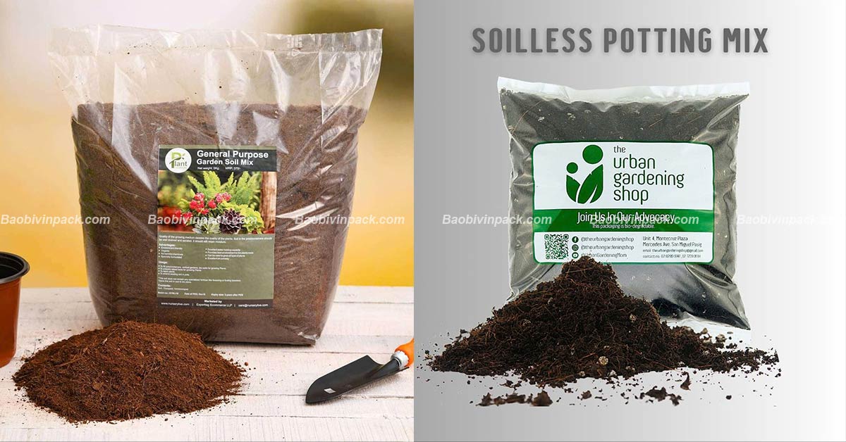 túi đựng đất trồng cây vinpack