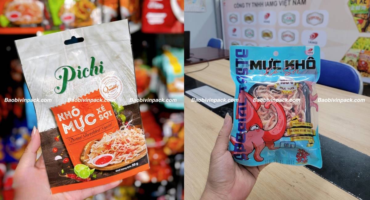 Túi đựng khô mực