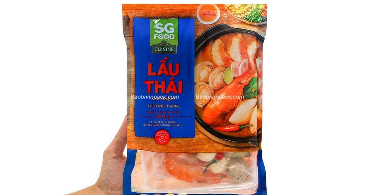 Màu sắc của túi đựng nước lẩu