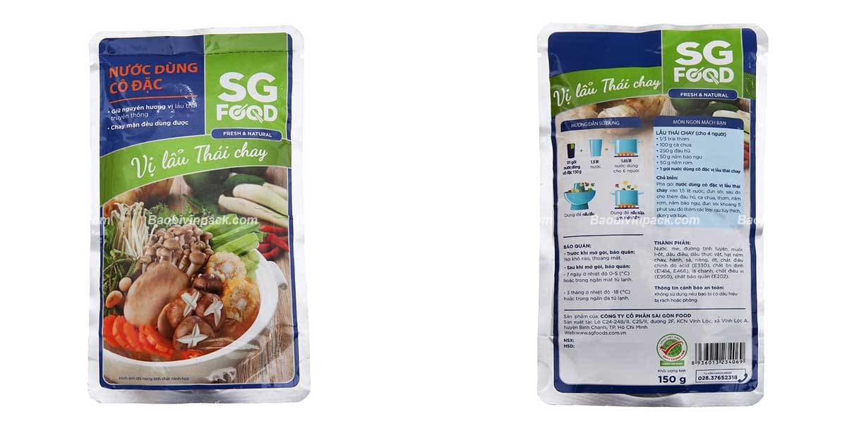 Thiết kế túi đựng nước lẩu