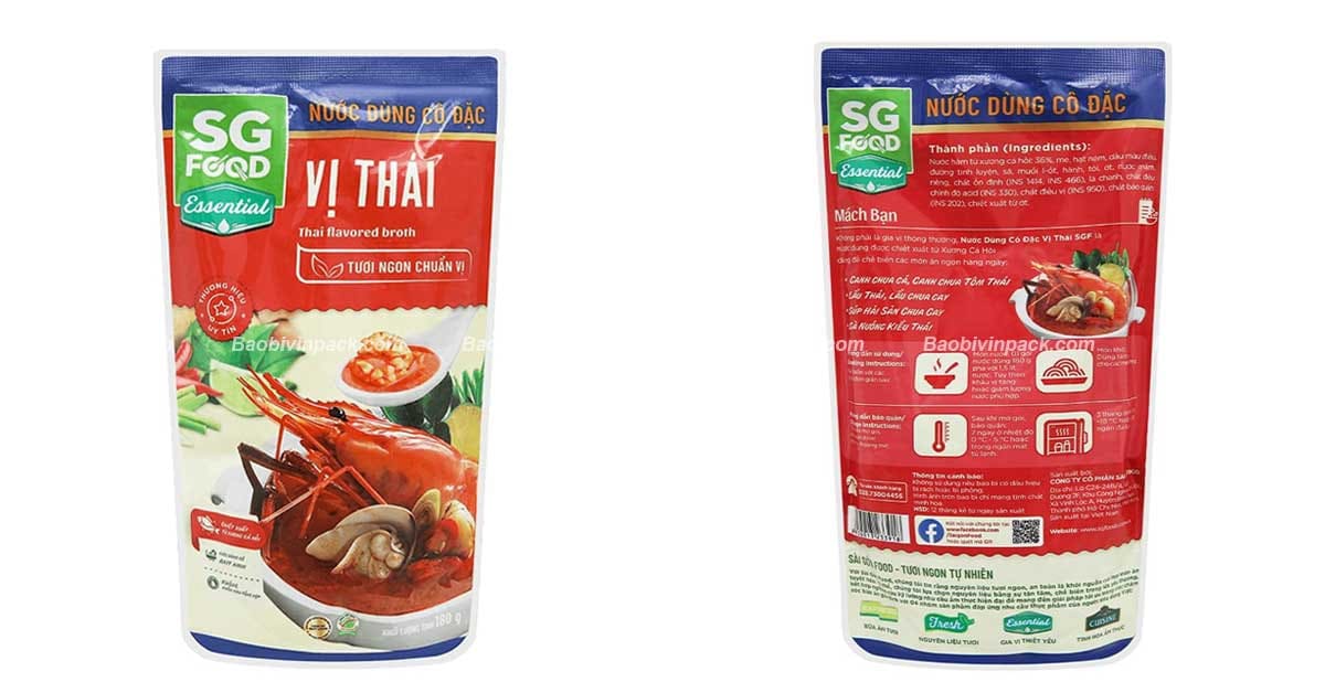 Ưu điểm khi sử dụng túi đựng nước lẩu