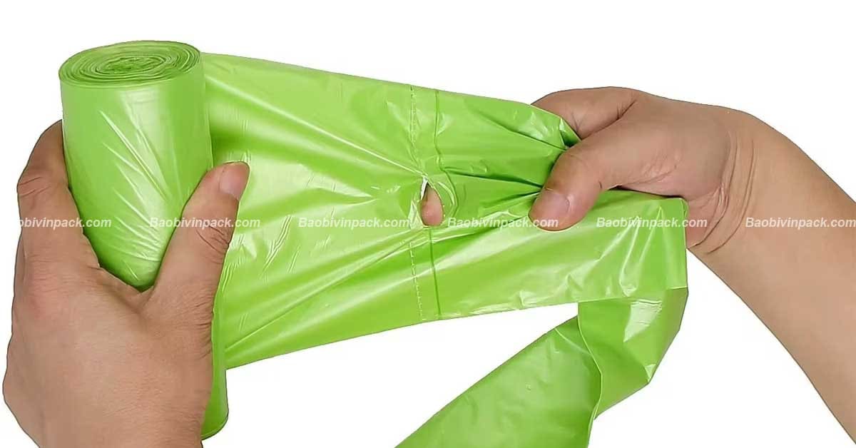 Thiết kế và màu sắc bao rác cuộn