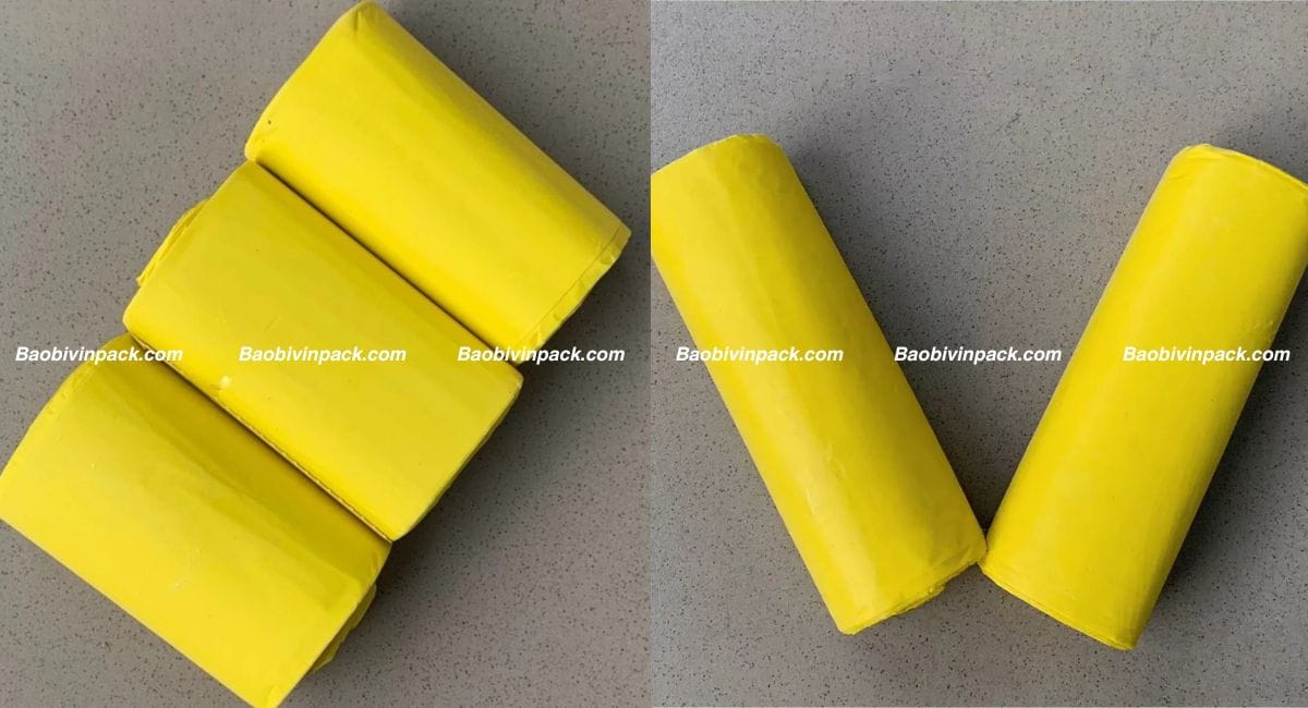 Kích thước túi đựng rác cuộn