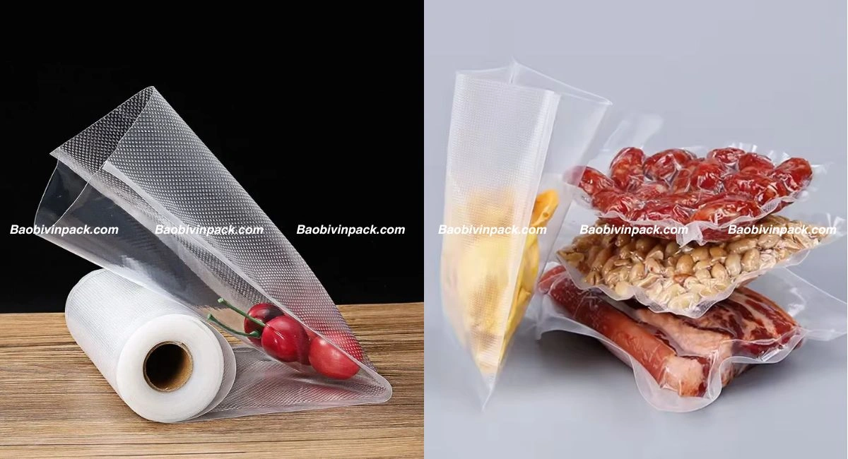 Túi hút chân không một mặt nhám