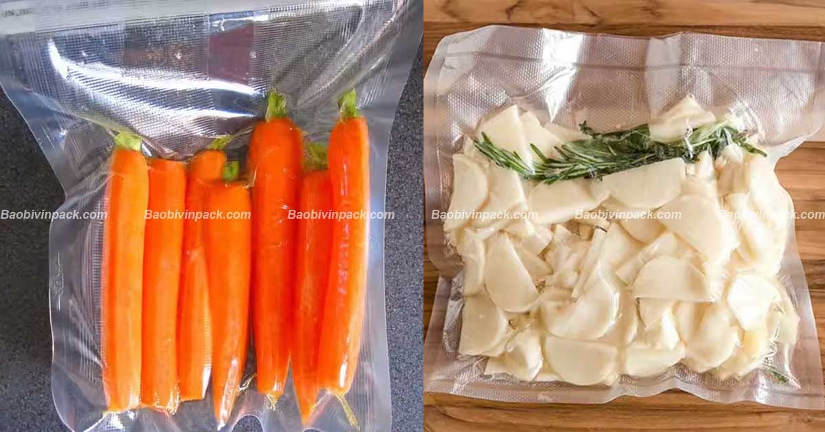 Màu sắc túi hút chân không