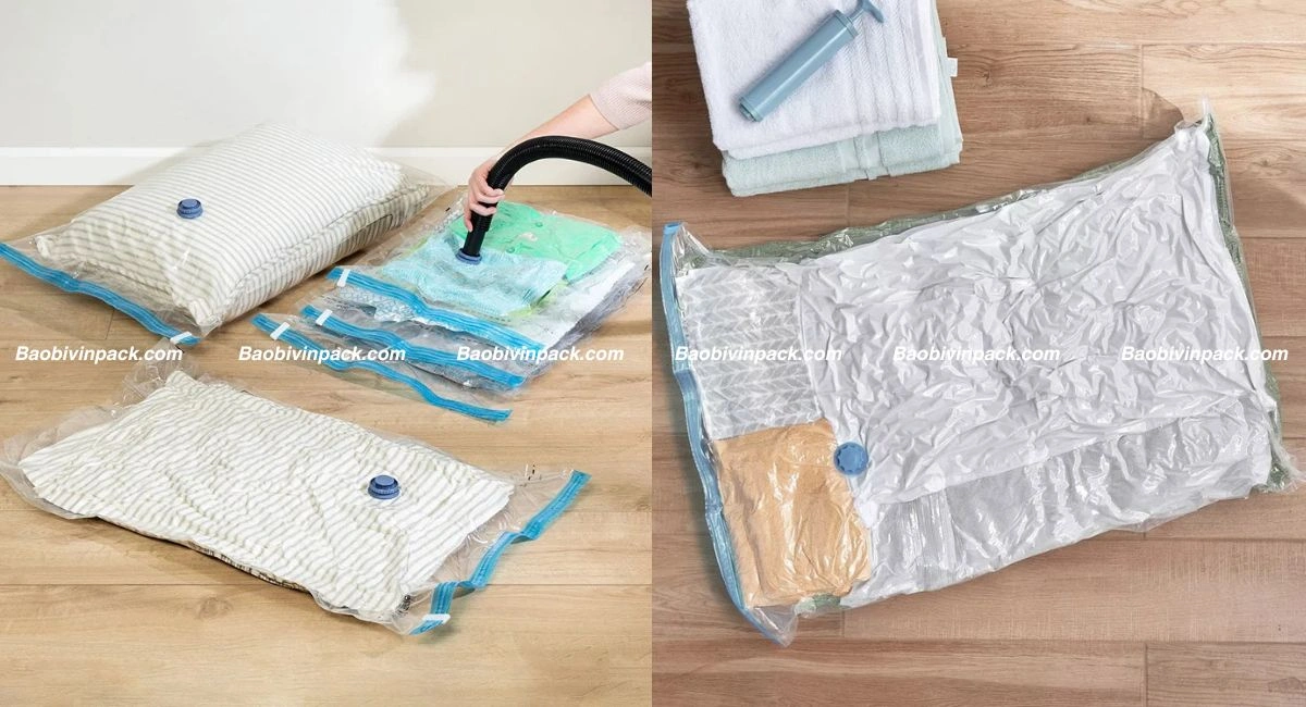 Túi hút chân không đựng quần áo