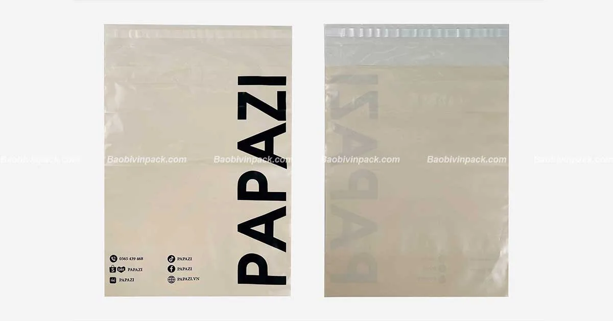 Túi niêm phong PE in logo