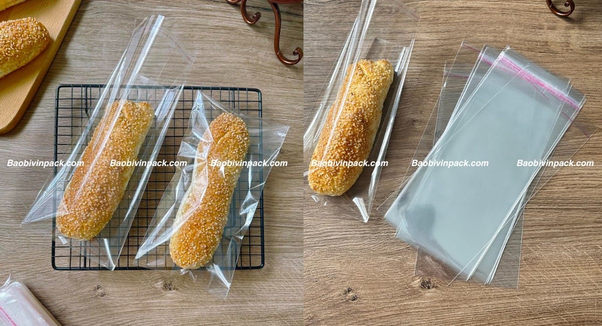 Túi OPP dán miệng