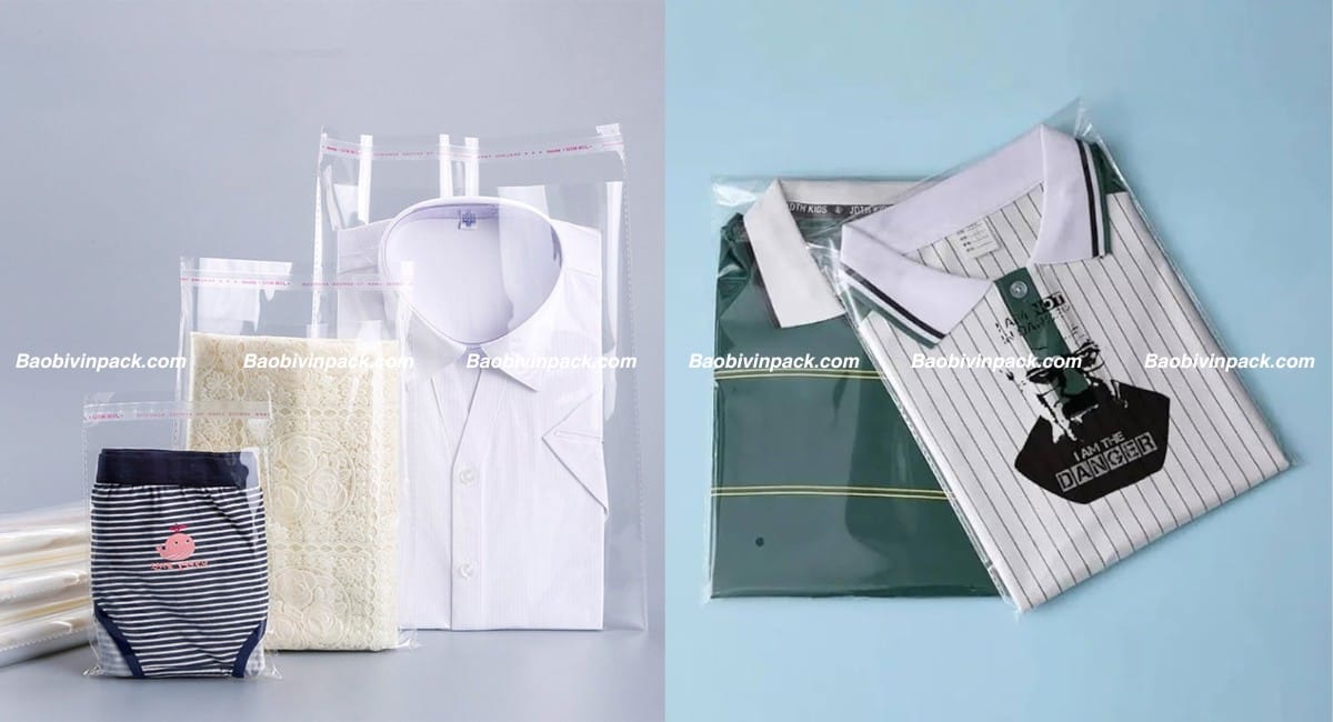 Túi OPP dán miệng