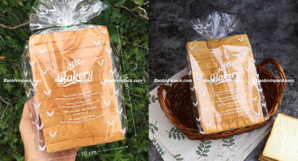 Túi OPP đựng sandwich